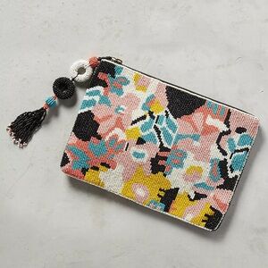 Anthropologie - Beaded Ikebana Clutch